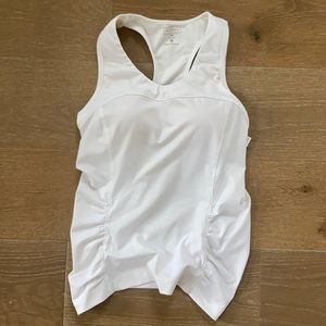 Athleta White Halter Tank | 34C